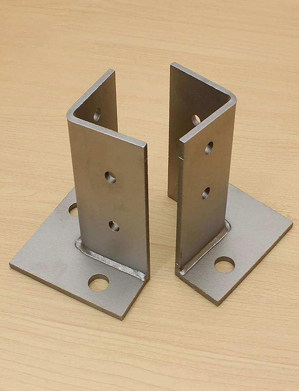 Post Anchor Post Base,Adjustable Pergola Patio Deck Galvanized Adjustable Standoff，Balcony Mailbox Lumber Base Bracket for In-ground Post Support with Screw