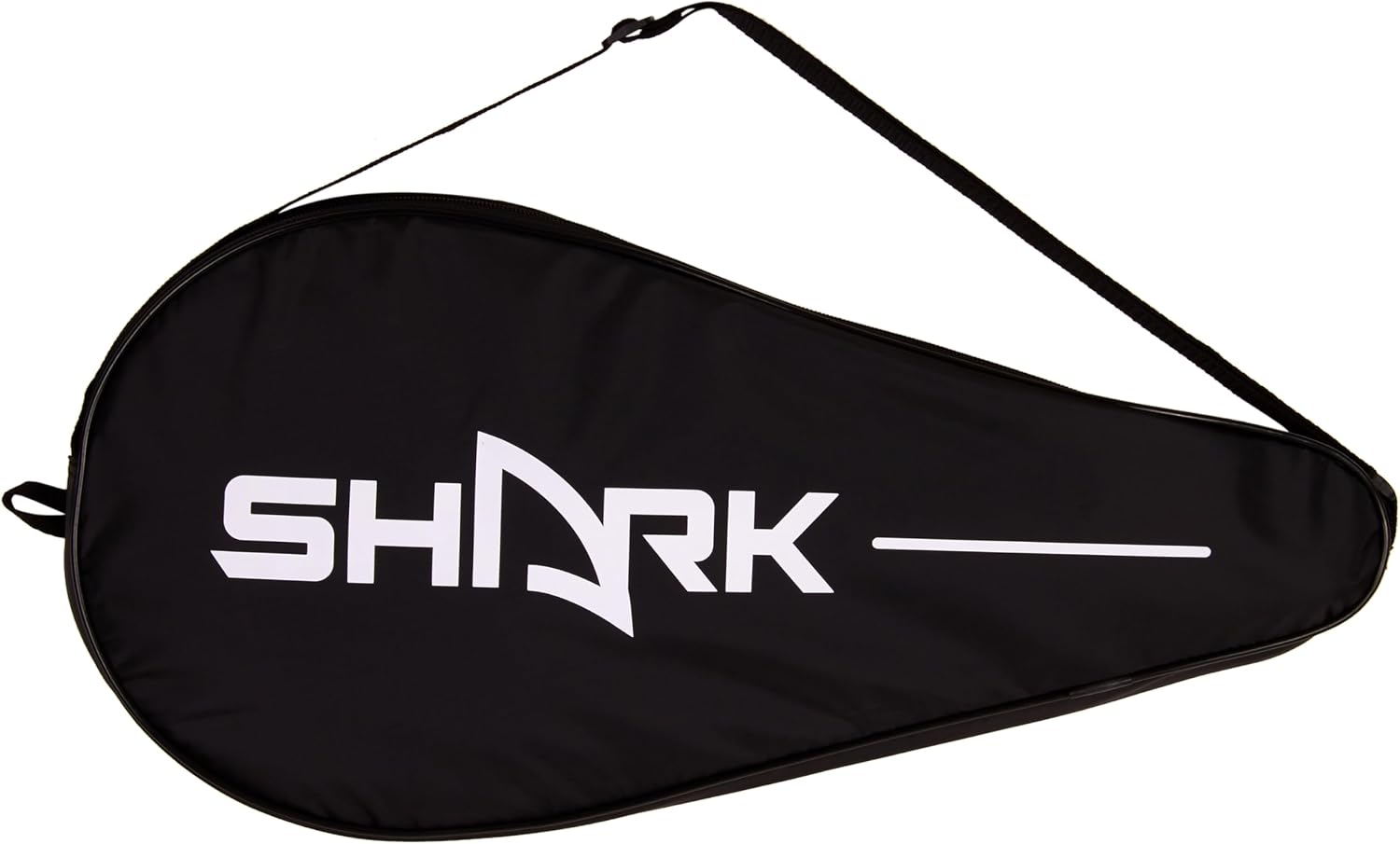 Shark Storm - Professional Beach Tennis Racket | Fiberglass Frame, EVA Soft Core | Beginner Level | Spin-Generating Micro-Granule Face Texture | Includes Cover