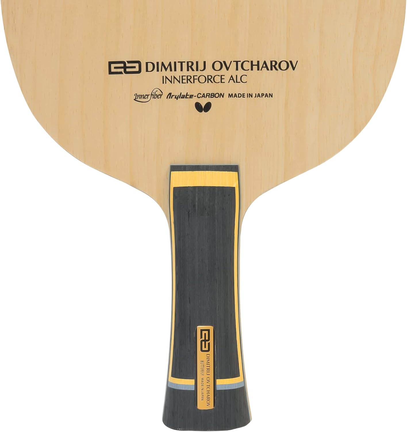 Butterfly Ovtcharov Innerforce ALC Table Tennis Blade - Professional Butterfly Table Tennis Blade - Innerforce AL Carbon Fiber Blade - Available in an, FL, and ST Handle Styles - Made in Japan