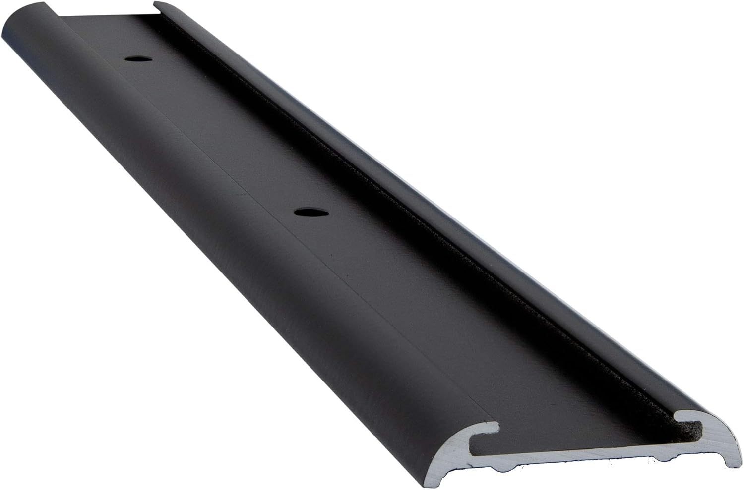 RecPro RV Insert Roof Flat Trim | Black | Aluminum | 92' Length | Made in The USA | 5 Count