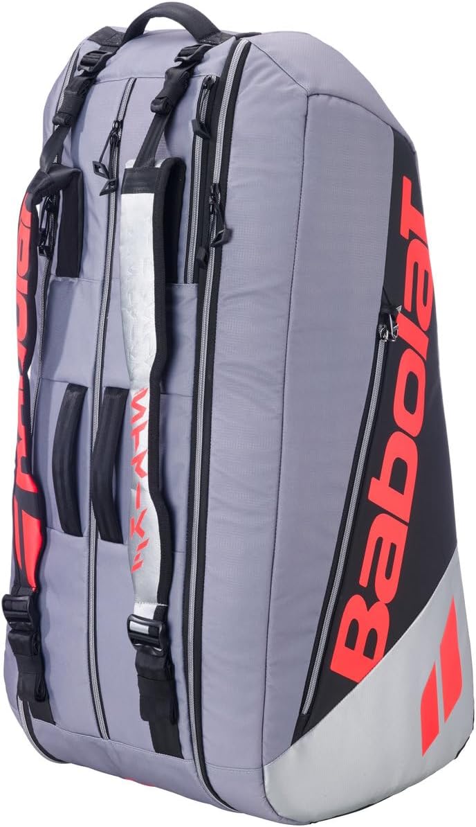 Babolat Pure Strike 4th Gen Racquet Holder x9 Tennis Bag (Carbon Grey)