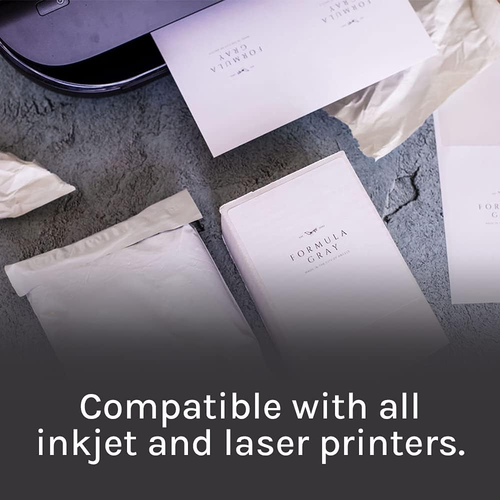 Premium Label Supply White Sticker Shipping Labels – 4' x 5' – Laser/Inkjet Compatible – (4 per Sheet), 2000 Sheets - 8,000 Total Adhesive Labels