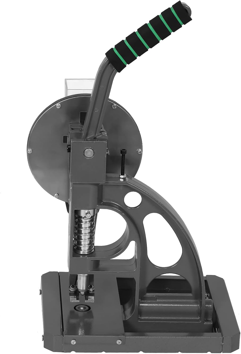Semi-Automatic Puncher Eyelet Feeding Tool 8mm Banner Tarpaulin Eyelet Press Punching Machine Without Button Accessories for Fabric Leather Banners DIY Projects