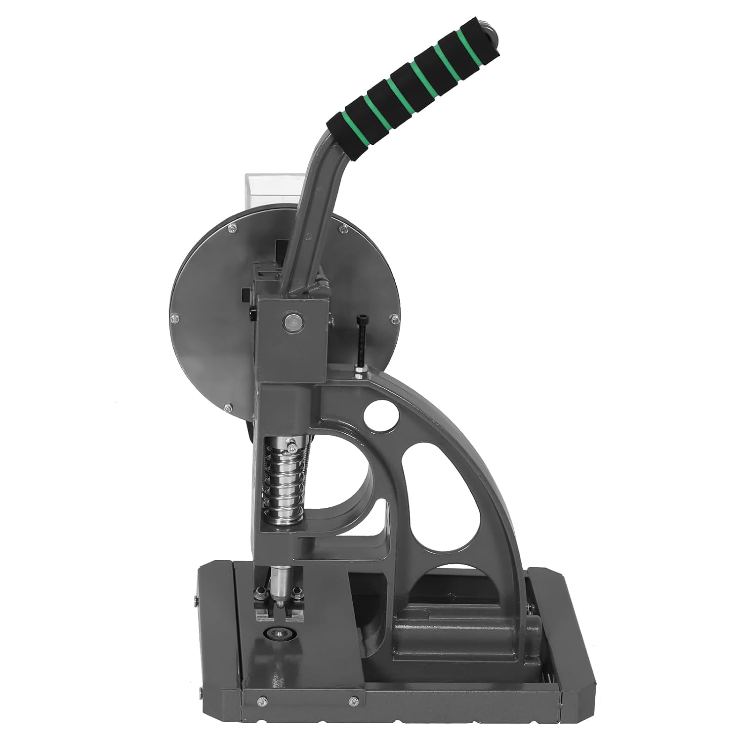 Semi Automatic 8mm Banner Tarpaulin Eyelet Press Punching Machine Grommet Hole Punching Machine for Fabric Leather Banners DIY Projects