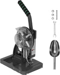 Semi Automatic 8mm Puncher Eyelet Feeding Tool Banner Tarpaulin Eyelet Press Punching Machine for Fabric Leather Banners DIY Projects