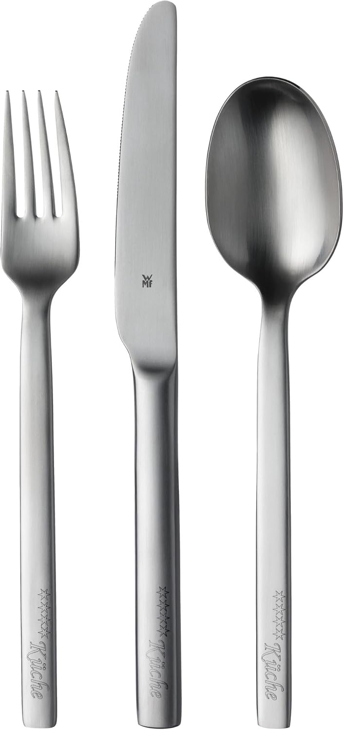 WMF Cutlery Set 30-Piece for 6 People Alteo Cromargan 18/10 Stainless Steel Polished