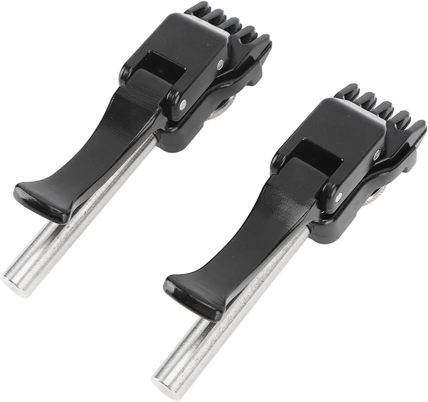 Keenso Black Stringing Clamp Tennis Flying Clamp Starting Tool Accessories - Versatile Design with Adjustable Turntable, High Strength Bearings