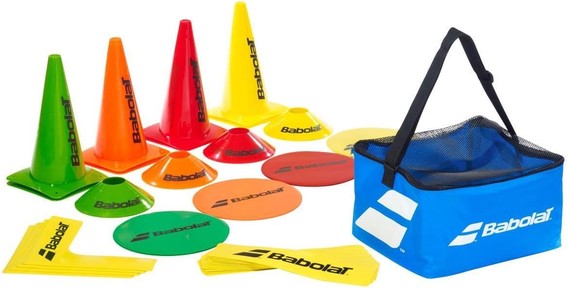 Babolat Kid's Home Tennis Starter Kit - USTA Approved 10 and Under Tennis Equipment