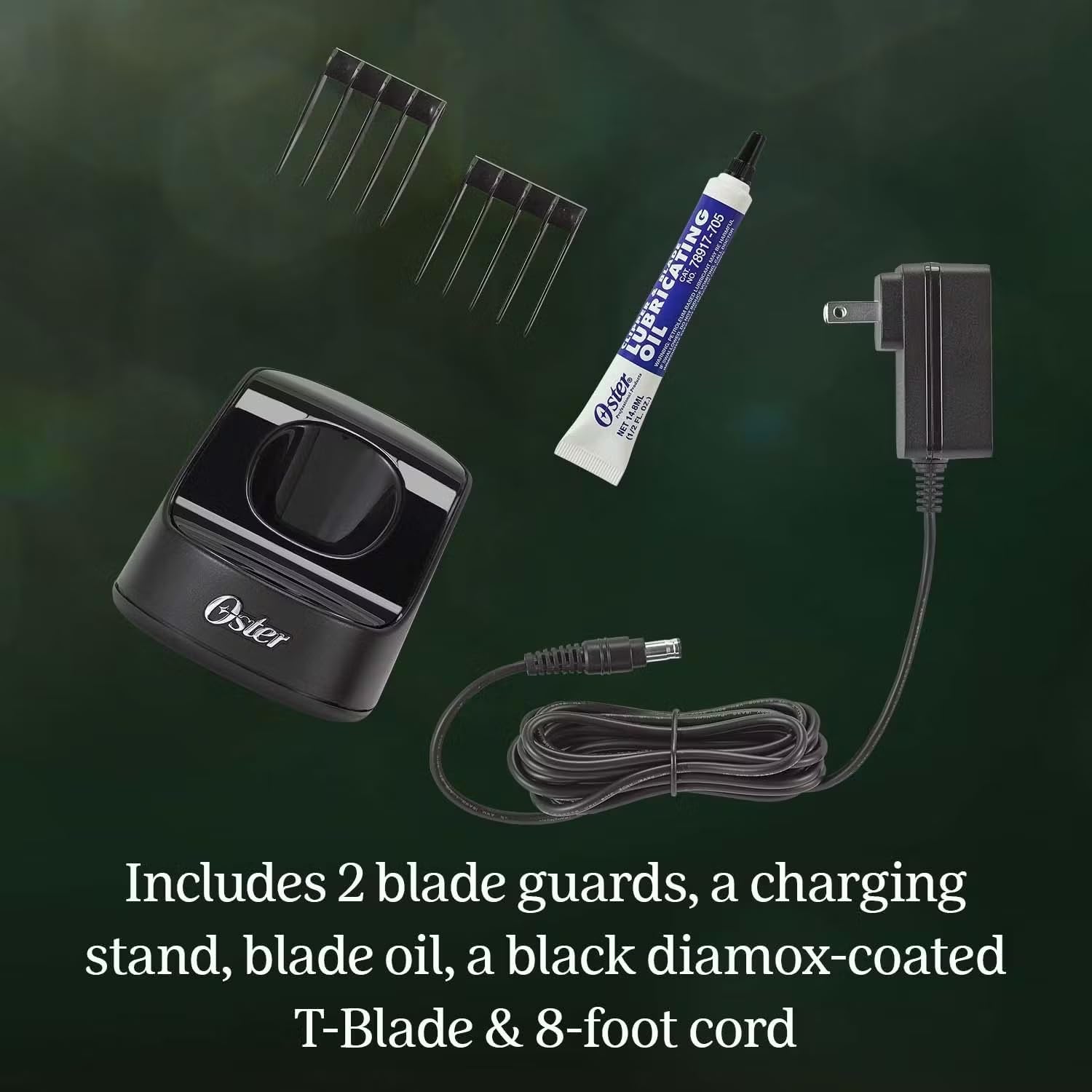 Oster 76059-810 Professional Cordless T-Finisher T-Blade Trimmer with Long Lasting Lithium-Ion Battery