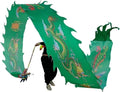 Lion Dance Streamer Silk Dragon Dance with Rope Outdoor Sports Fitness Ribbon Chinese New Year Lion Dragon Dances Costume(B,8m/26ft)
