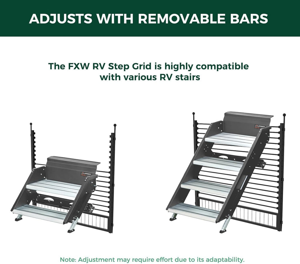 FXW Instant Unleashed Dog Playpen, Portable Pet Fence for Outdoor, RV Trips, and Camping, 32 inch, 16 Panels for Small and Medium Dogs with RV Step Grid│Patented