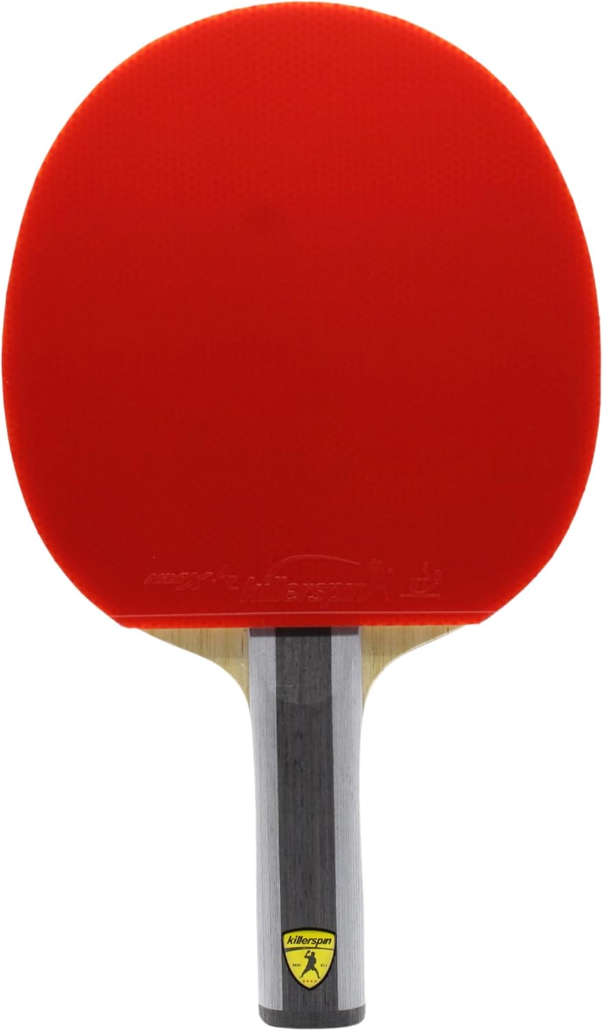 Killerspin Diamond TC Ping Pong Paddle, Advanced Table Tennis Paddle, Memory Book Paddle Case, Red/Black