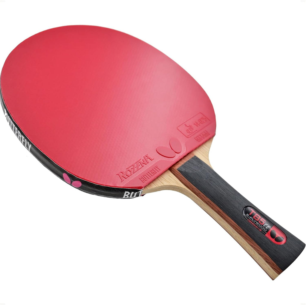 Butterfly TB Pro-Line Table Tennis Rackets - Medium Fast Blade And Rubber Combination Which Includes A Free Racket Case - Recommended For Advanced Level Players - Butterfly Pro-Line Series