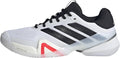 adidas Mens Barricade 14 Tennis Sneakers Shoes - Black, Orange