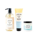 Tubby Todd Baby Bundle Newborn Skin Care Set | Hypoallergenic Hair + Body Wash, All Over Ointment Sweet Cheeks Diaper Paste, Full Size, Fragrance Free