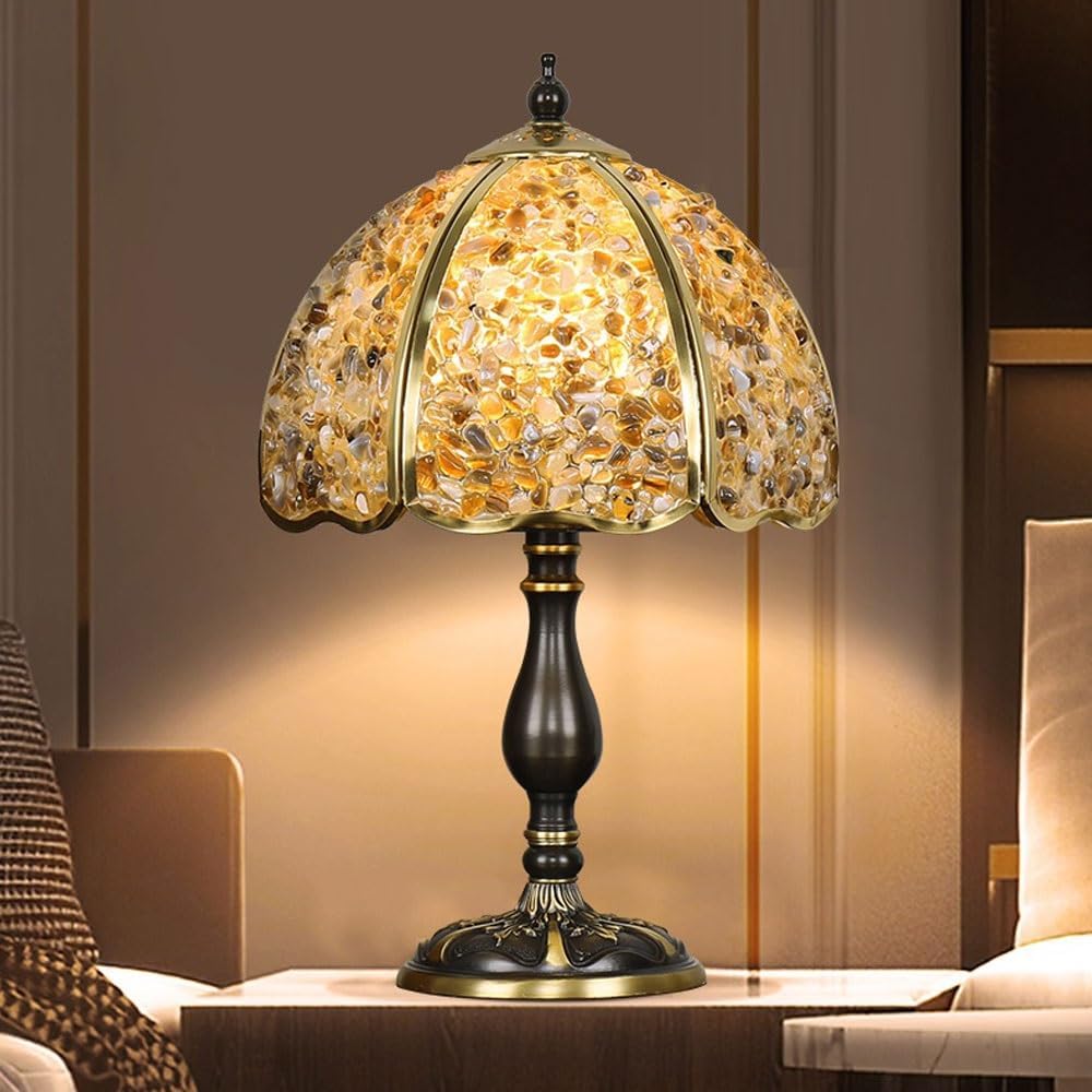 Crystal Table lamp Desk Lamp Crystal Delicate Texture Study Bedroom Bedside Atmosphere Table Lamps