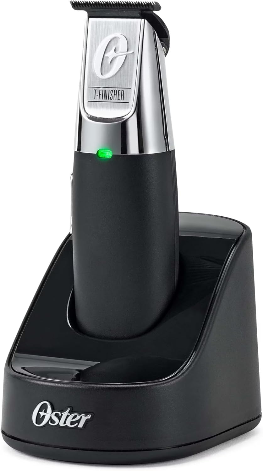 Oster 76059-810 Professional Cordless T-Finisher T-Blade Trimmer with Long Lasting Lithium-Ion Battery