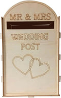 Mailbox Creative Mailbox Wall Mount Wooden Drop Box Medium Capacity Post Box DIY Modern Parcel Box Domestic (Style a)