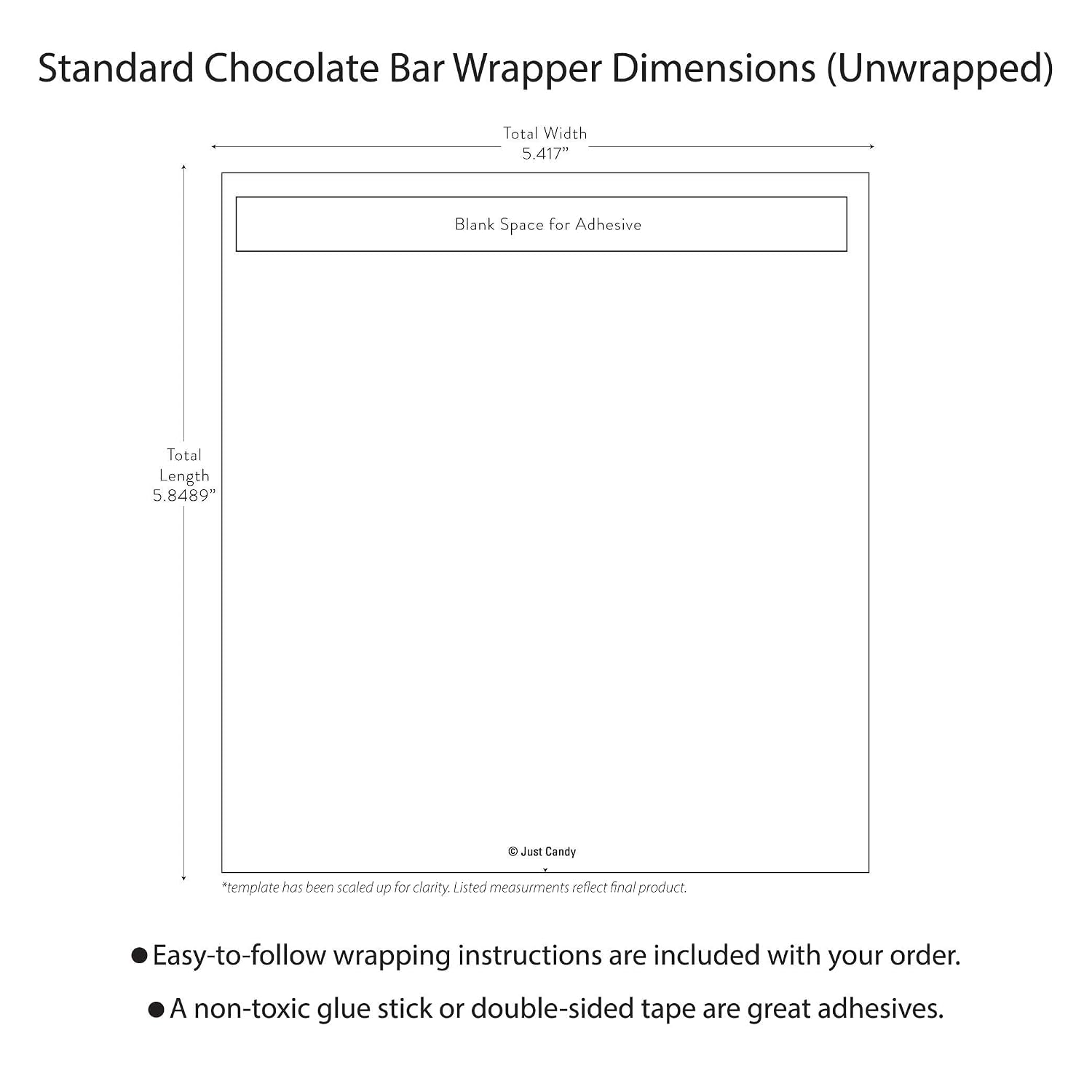 72ct Birthday Party Favors For Adults Candy Bars, Prewrapped, Personalized labels with Photo (72 Pack) - All Ages