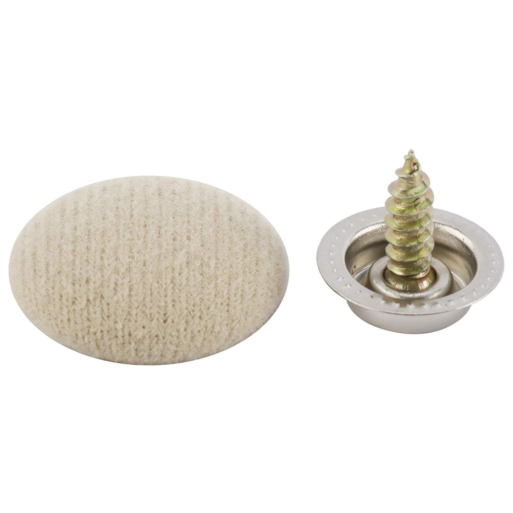 100PCS Car Roof Headliner Repair Kit, Vehicle Roof Snap Rivets Retainer with Installation Tool, Automotive Repair Buckle for Interior Ceiling Cloth Fixing, Universal for Most Cars (Grid beige2)