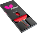 Butterfly TB Pro-Line Table Tennis Rackets - Medium Fast Blade And Rubber Combination Which Includes A Free Racket Case - Recommended For Advanced Level Players - Butterfly Pro-Line Series