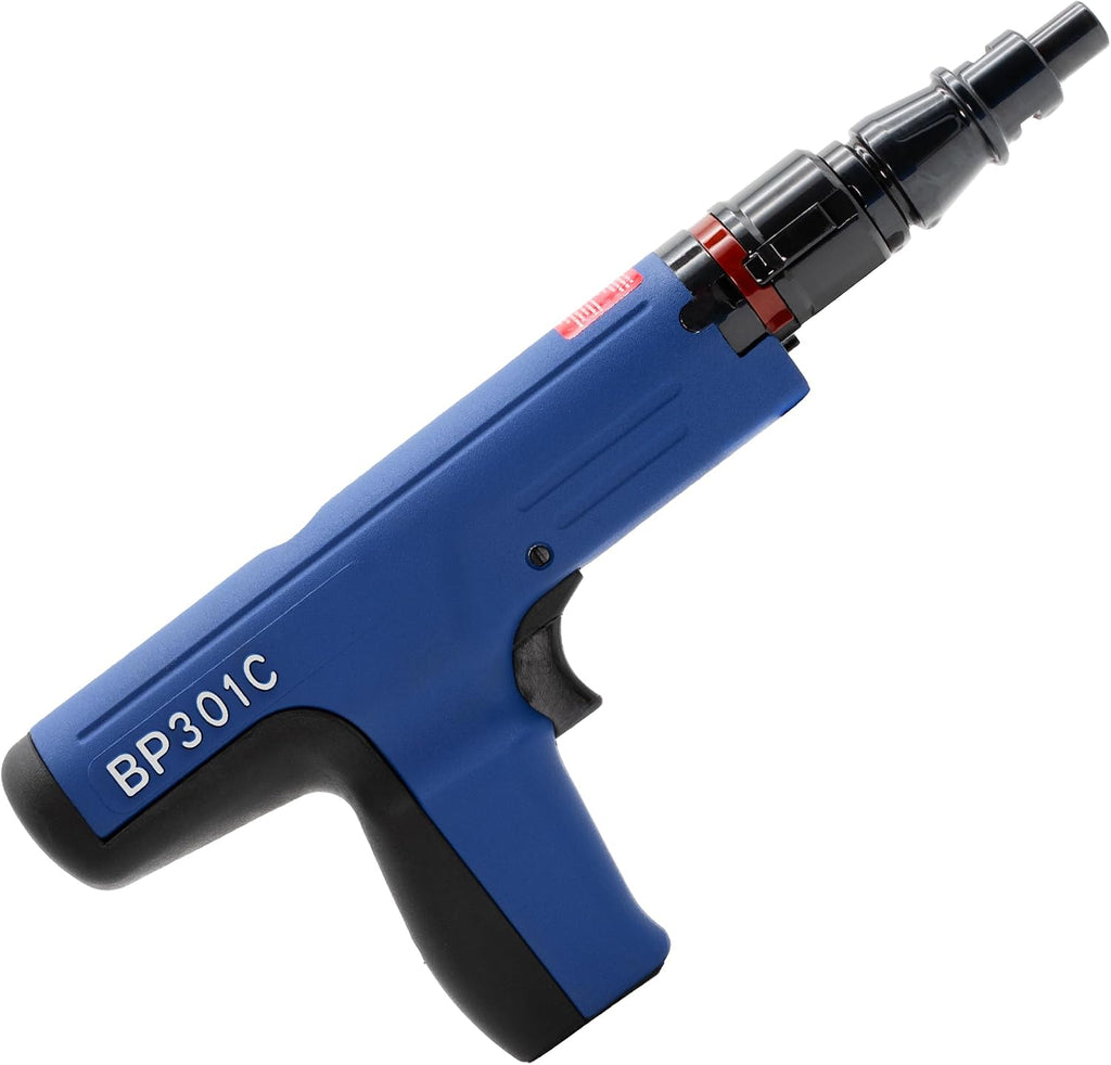 BLUEPOINT Fasteners BP-301C Semi-Automatic .27 Cal Powder Actuated Tool – Interchangeable, Versatile, Reliable & Dependable. Great for Commercial and Residential Construction