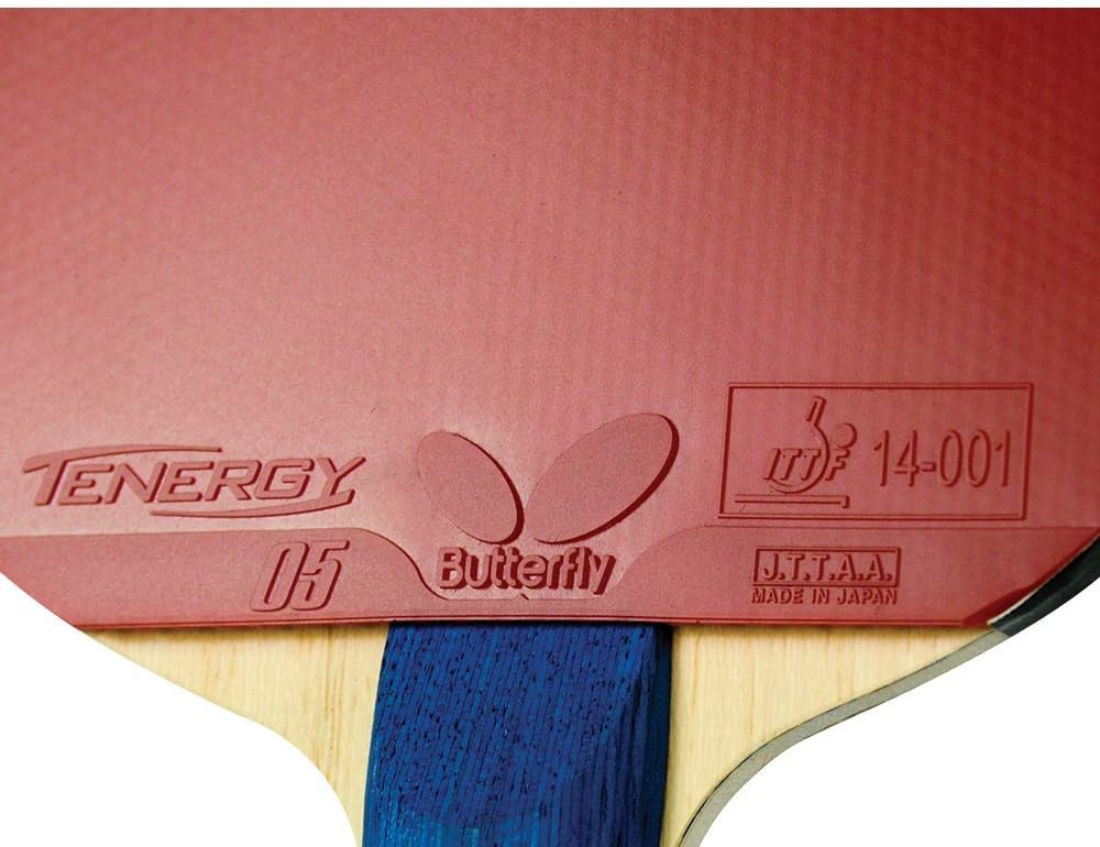 Butterfly Timo Boll ALC Blade & Tenergy 05 Rubber Shakehand Table Tennis Racket - Pro-Line Series - Comprised of Our Most Popular Blade and Rubbers - Recommended for Aspiring Professional Players