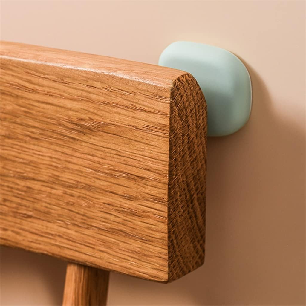 VIDI 8pcs/Pack Self Adhesive Silicone Bedroom Home Knob Handle Door Stopper Wall Protector Shield Bumper