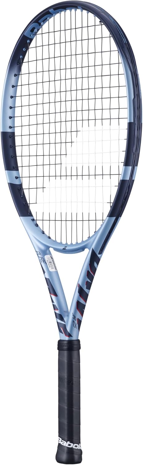 Babolat Pure Drive Junior 25 Inch 11th Gen Tennis Racquet (Dark Blue/Black) with Optional Accessories