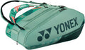 Yonex Pro Racquet Bag 12, Multi-Compartment 12-Racket Tennis Gear Travel Pack, Backpack Carry Straps/Grab Handle (BA924212)