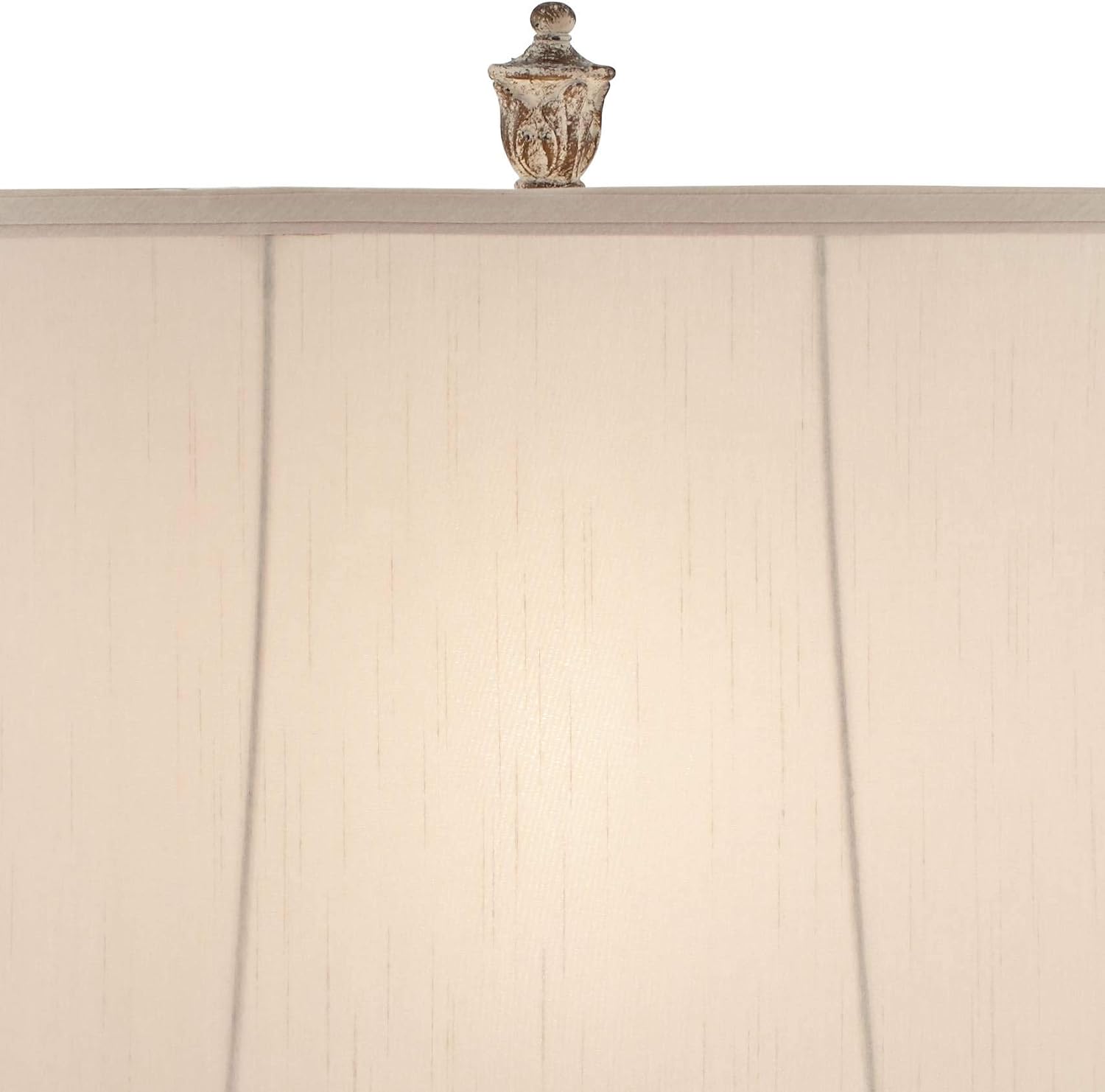 Regency Hill Elle Traditional Antique Table Lamp 33' Tall Classic Gold Open Scroll Bronze Off White Oval Shade Decor for Living Room Bedroom House Bedside Nightstand Home Entryway