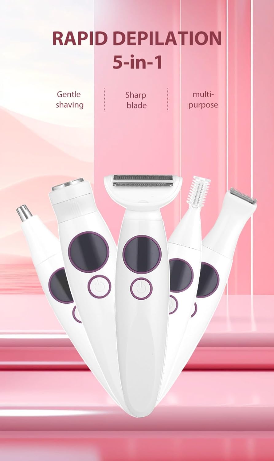 Sekoda Bikini Trimmer for Women (White)