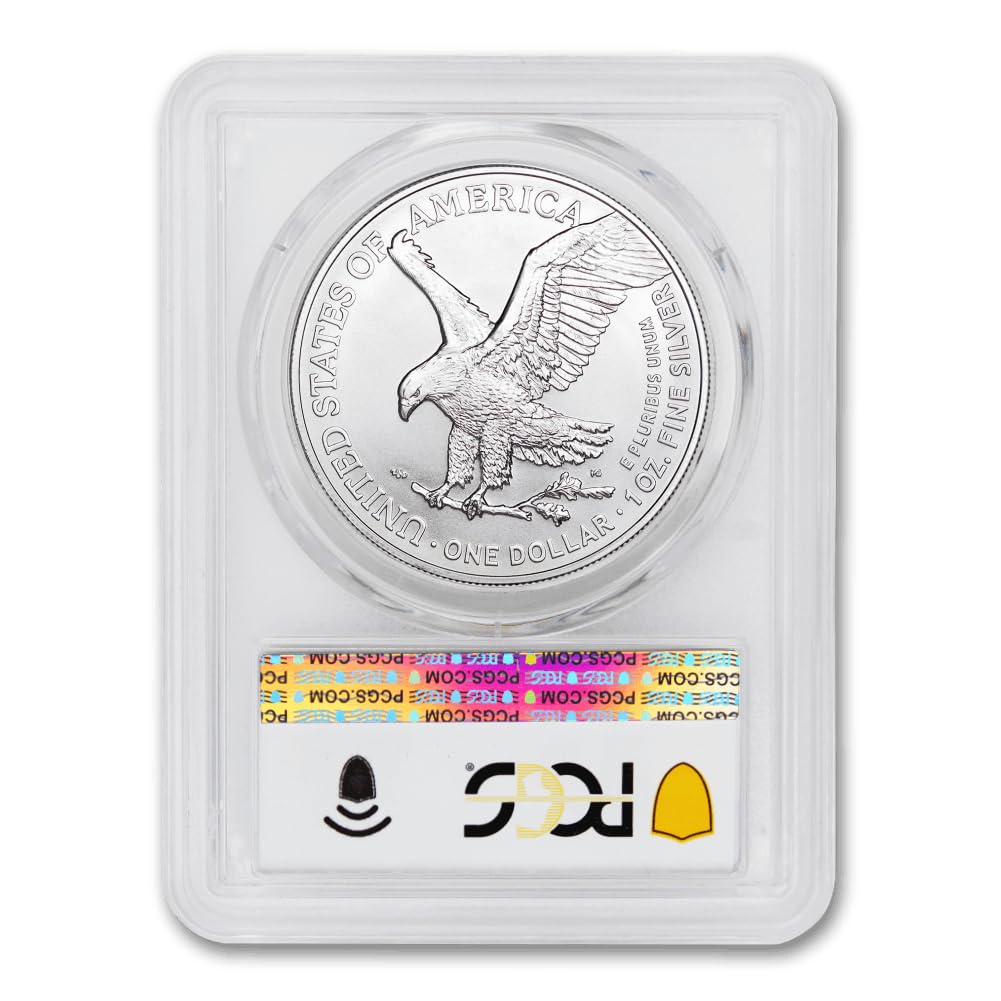 2026 (W) 1 oz American Silver Eagle Coin Gem Uncirculated (First Day of Issue - 250th Anniversary - Struck at the West Point Mint) $1 PCGS GEMUNC