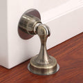 JSEIAJB Stainless Steel Doorstop Non-Punch Wind-Proof Door Stopper Wall Mounted Floor Holder Hardware(Green Bronze)