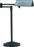 House Of Troy PIN450-OB Pinnacle Collection Portable Halogen Table Lamp, Oil Rubbed Bronze