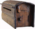 Wooden Outdoor Mailbox Wall Mounted Newspaper Letter Box Creative Post Box Home Company Garden Decor Mailbox