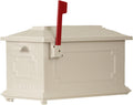 Special Lite Kingston Curbside Mailbox - White Aluminum Mailbox for Post Mount - SCK-1017-WH