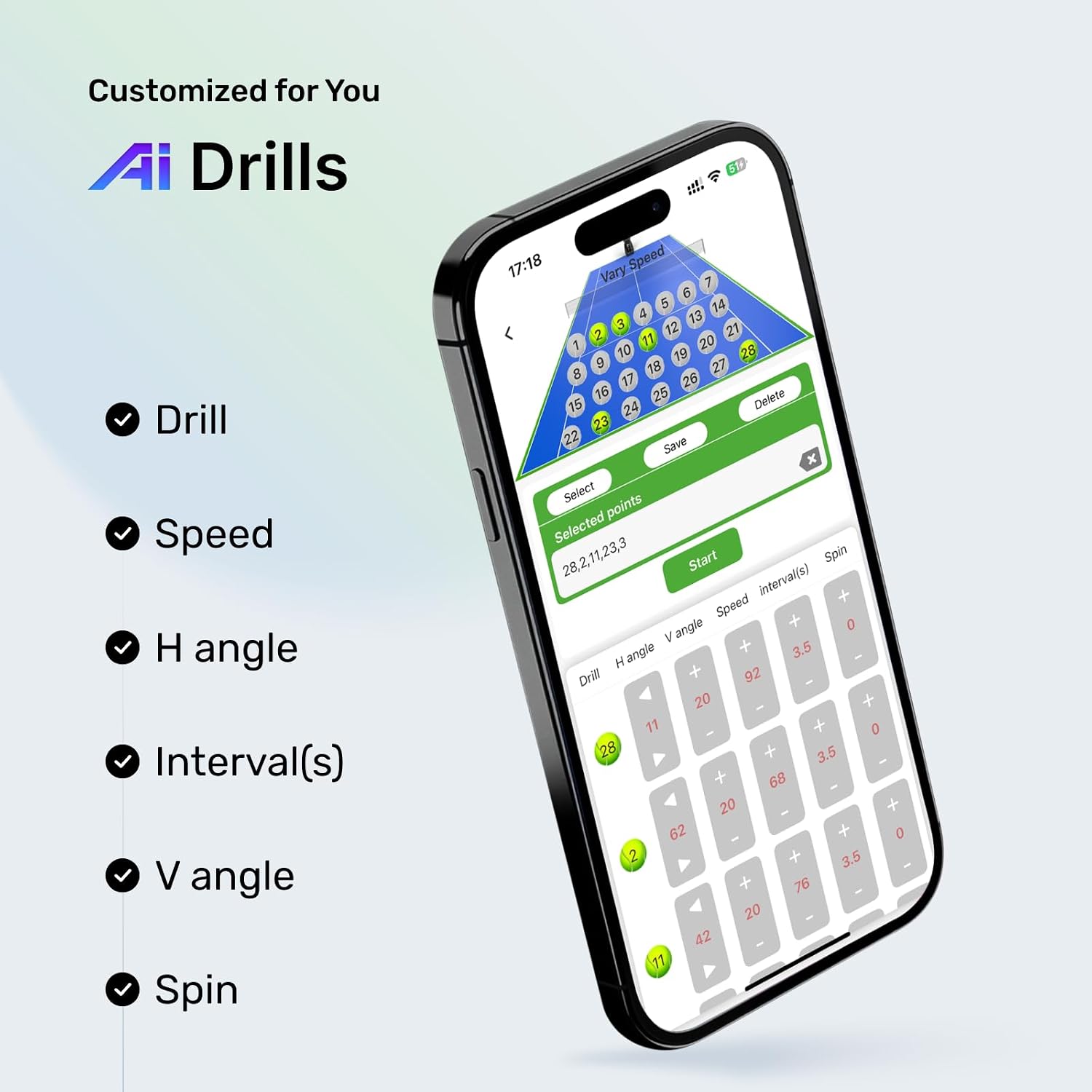 PUSUN｜PT-Smart Tennis Ball Machine: App Control with 12 Built-in Training Modes,6-Level Spin,28-Pt,75 MPH,32.6 lbs,100+ Ball,5H Battery, Portable, for Tennis/Padel,Training, Practice,Beginners to Pros