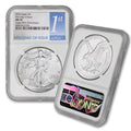 2026 1 oz American Silver Eagle Coin MS-70 (First Day of Issue - 40th Anniversary) $1 NGC MS70