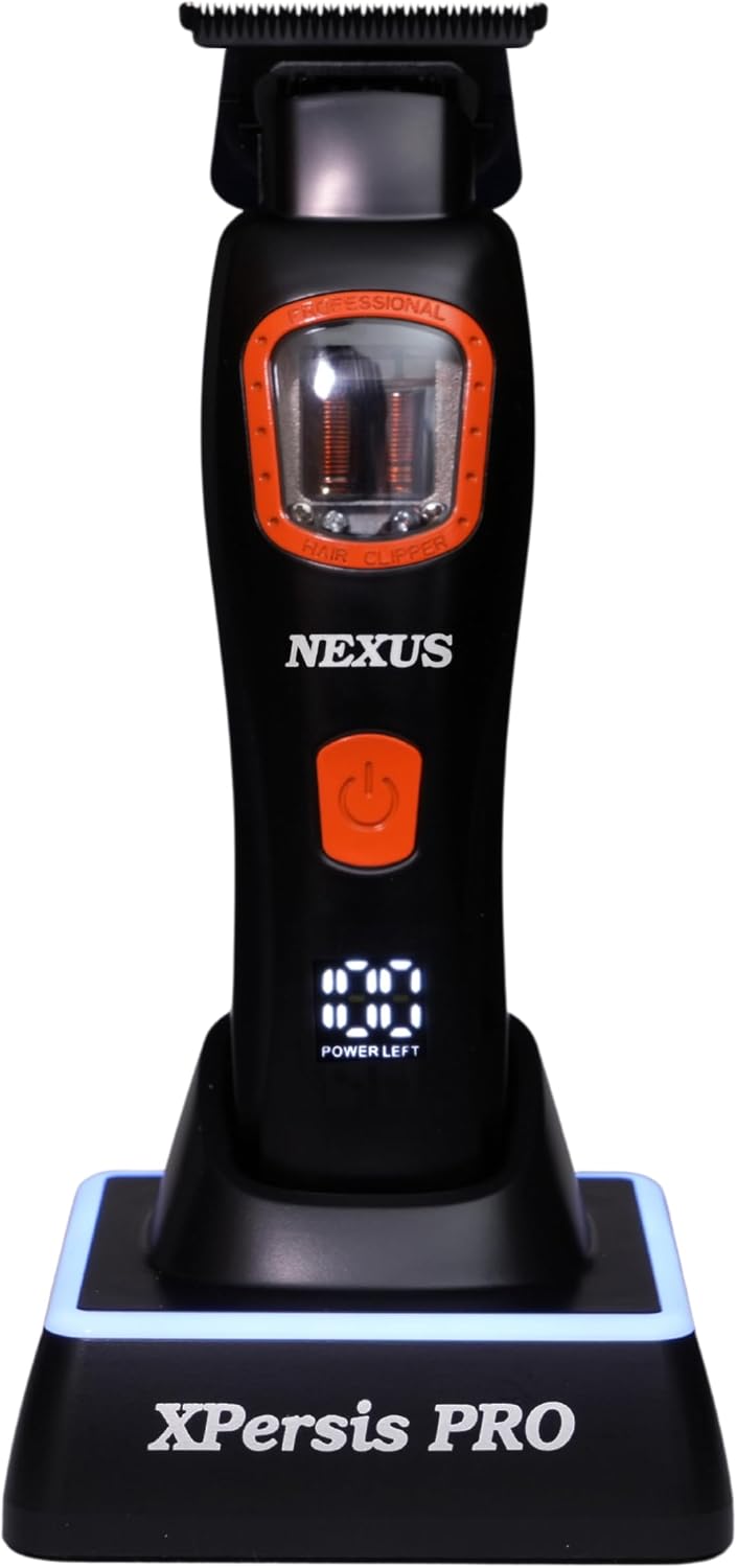 PRO Nexus Barber Hair Clipper and Trimmer for Men Vector Motor Dual Coil 9000 RPM Low Vibration