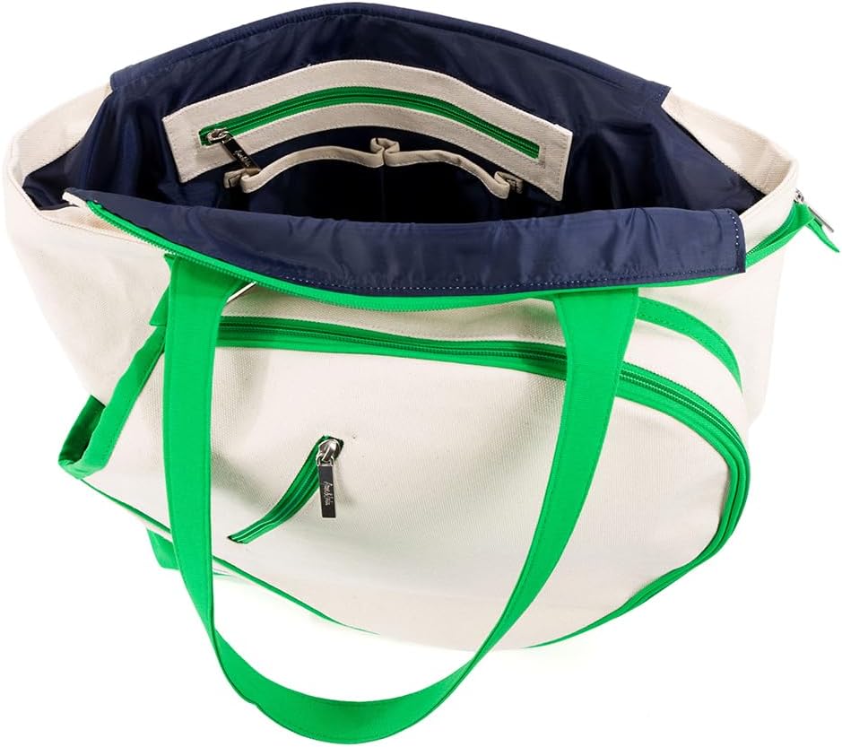 Ame & Lulu Canvas Volley Tennis Tote Bag