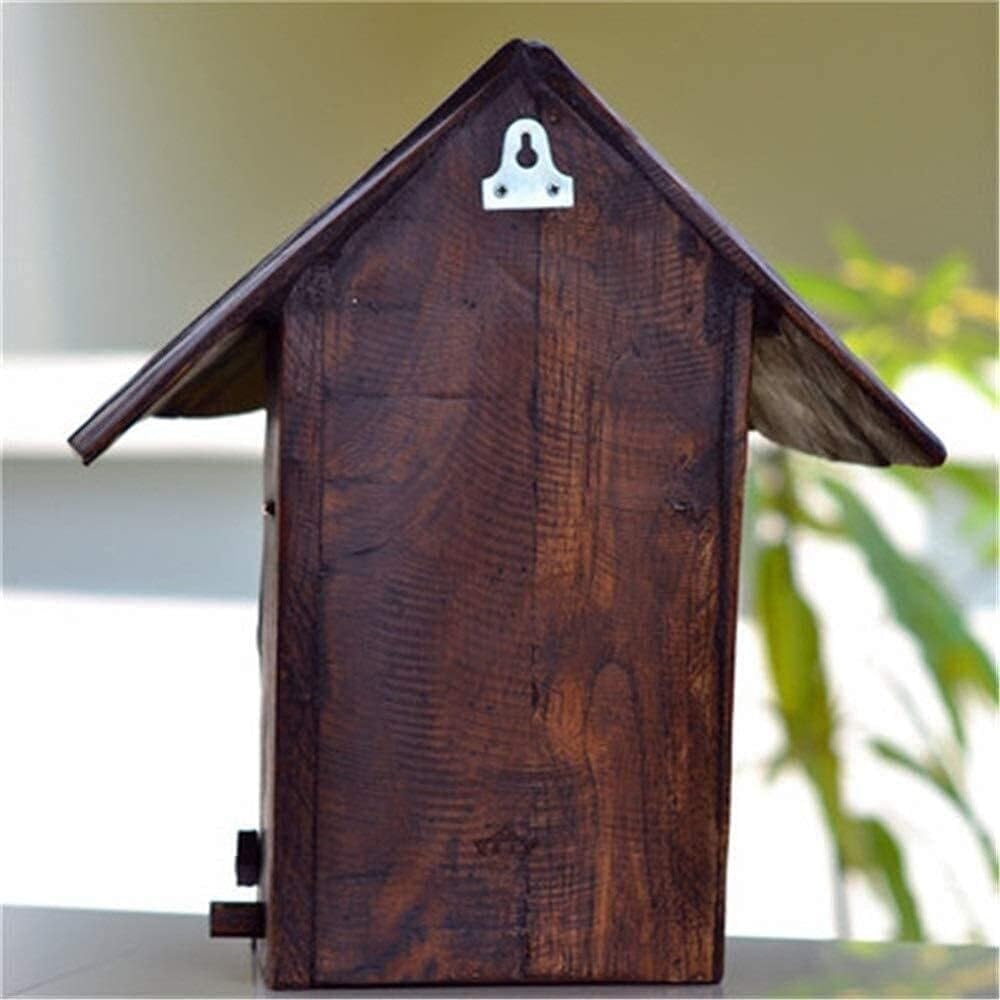Post Box, Letter Box Mailbox Classic Wooden Mailbox Modern House Vertical Wall Mount Creative Decoration Mailboxes Outdoor Letter Box