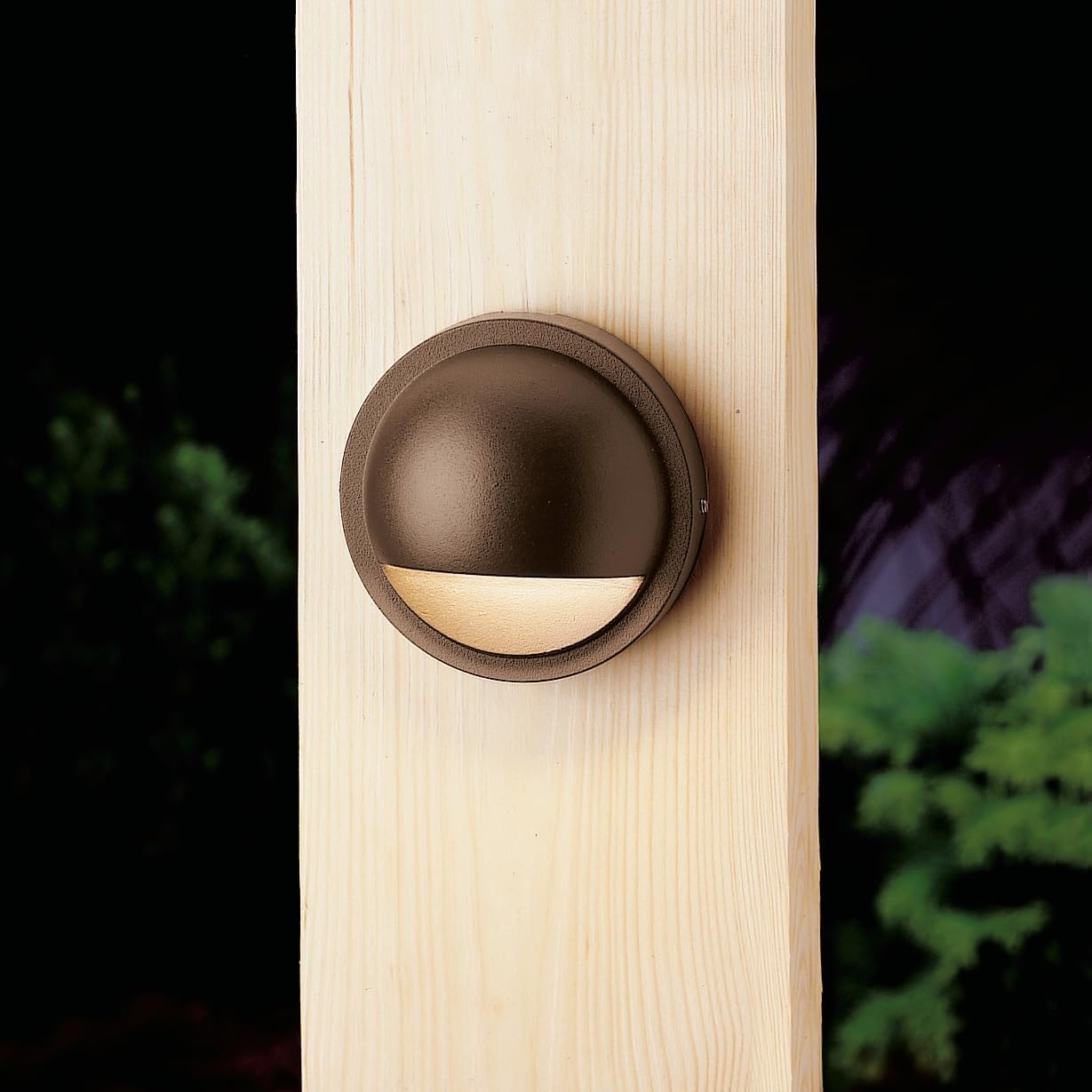 Kichler 15764AZT27R Half Moon LED Deck Light