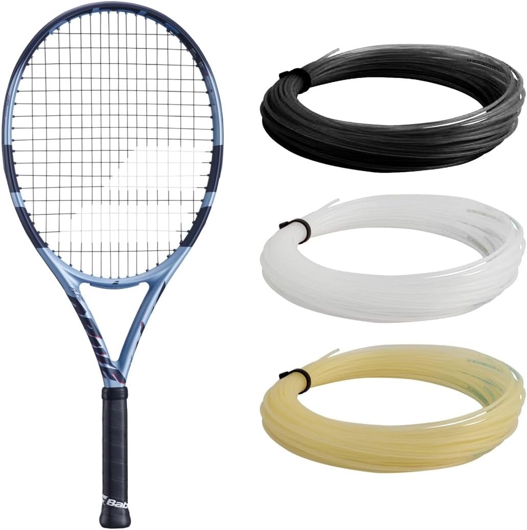 Babolat Pure Drive Junior 25 Inch 11th Gen Tennis Racquet (Dark Blue/Black) with Optional Accessories