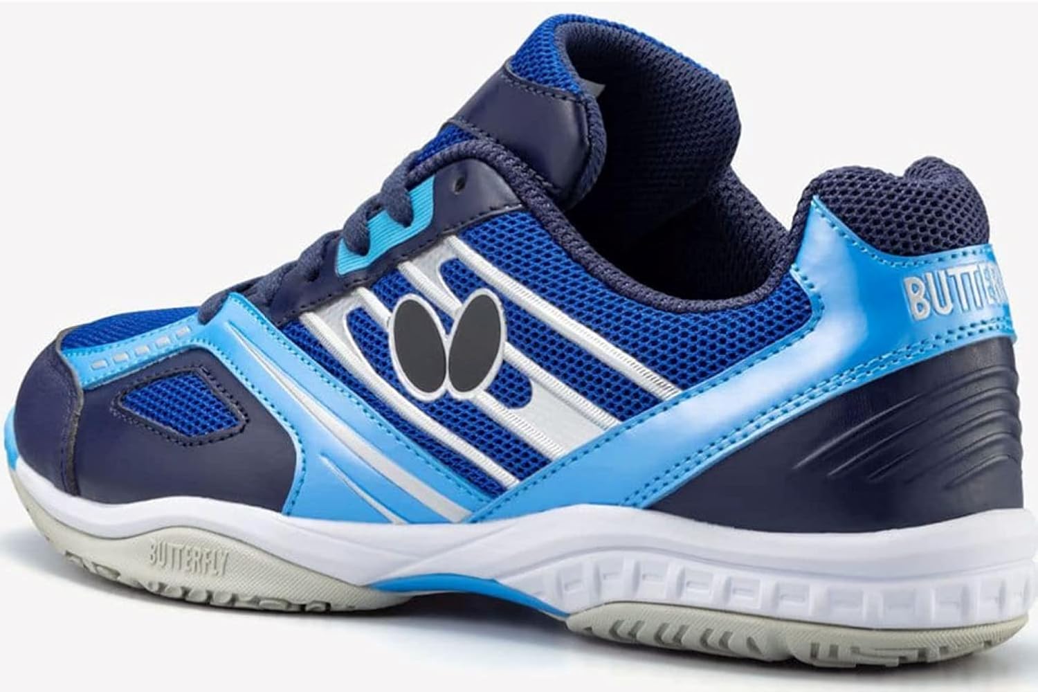 Butterfly Lezoline Mach Shoes - Professional Table Tennis Shoe, Shock Absorbing, Lightweight, Superior Grip, Great Comfort, Flexible, Durable Ping Pong Shoes