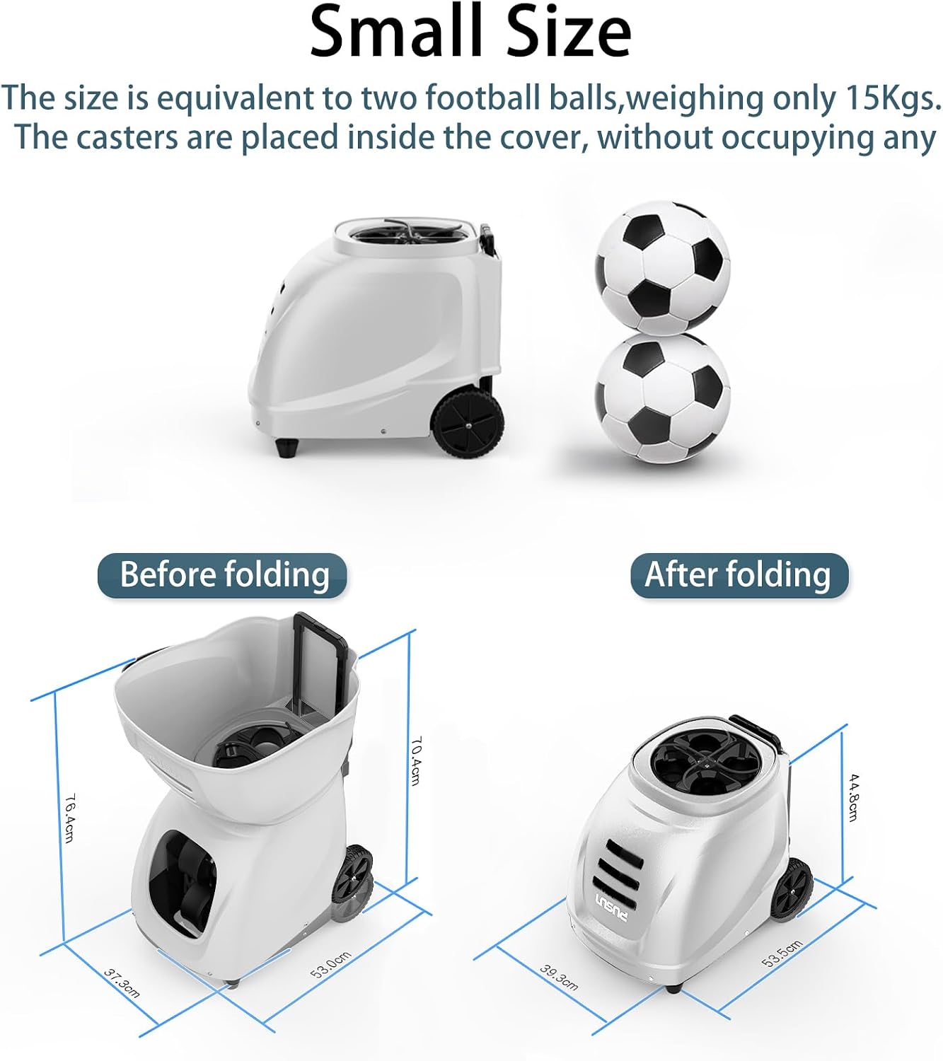 PT-MAX C Professional Smart Tennis Ball Machine | APP Controlled 28-Point Programming | 5-7Hr Ultra Battery | 20-140km/h Variable Speed | 150 Ball Capacity | Portable Training Solution