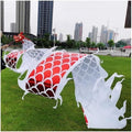 Chinese Dragon Costume Dance Lion Props Streamer Chinese New Year Silk Dragon Traditional Outdoor Dragon Fitness Ribbon Lion Dance Costume(B,8m)