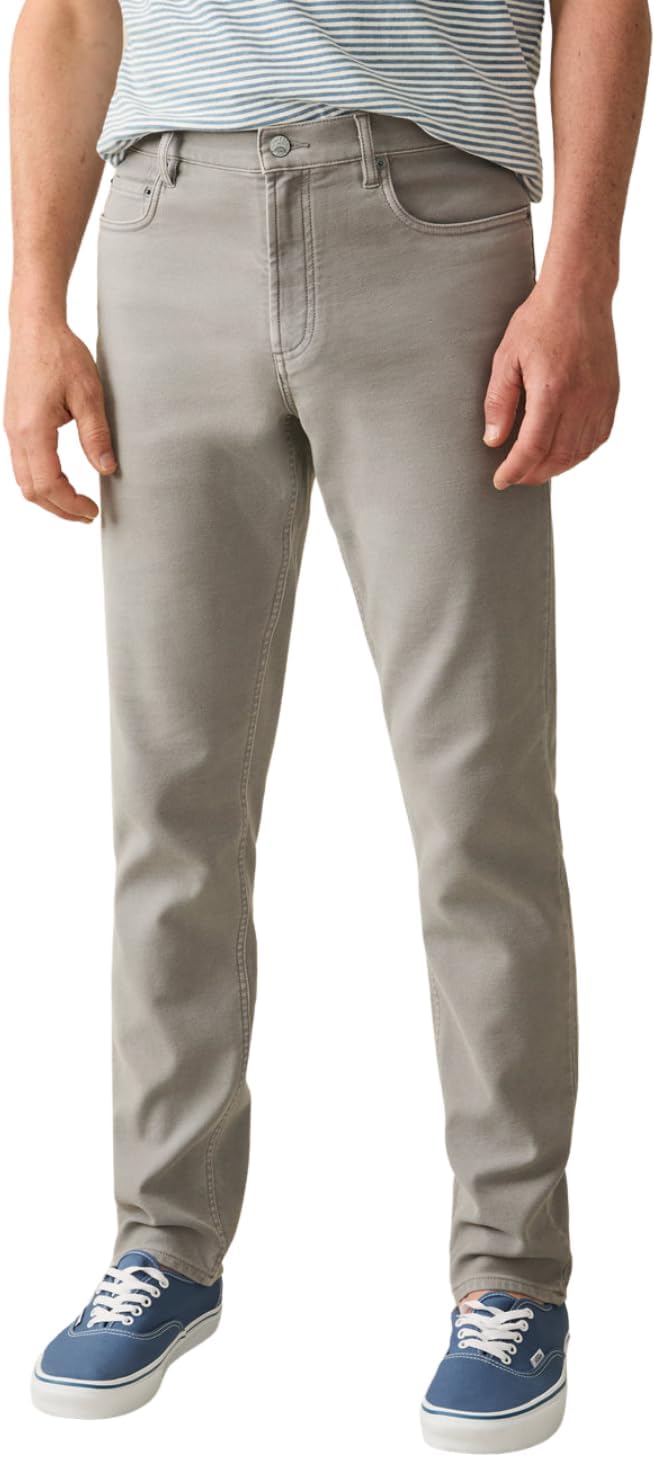 Faherty Men's Stretch Terry 5 Pocket Pant