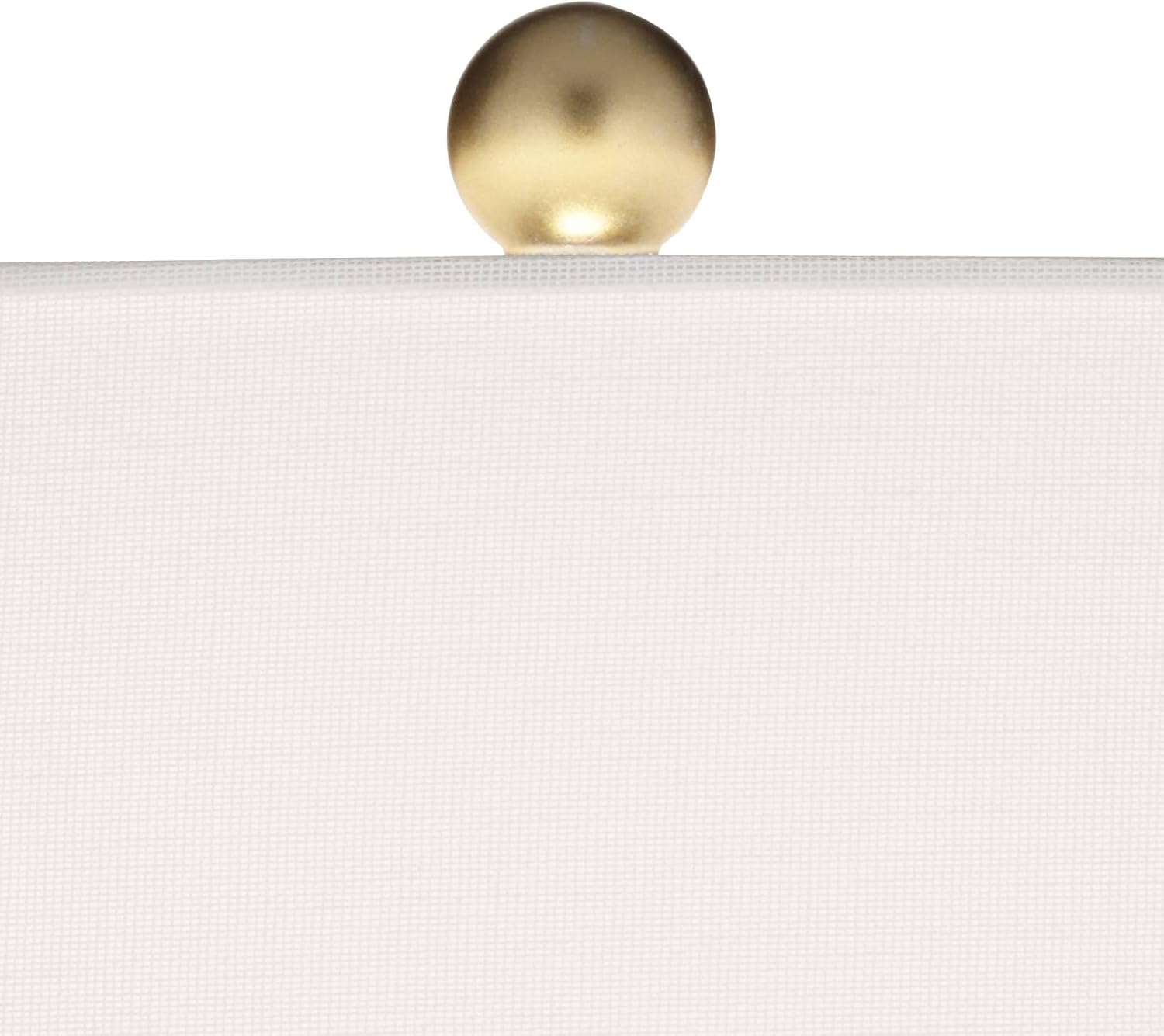 360 Lighting Gilson 24 3/4' High Modern Glam Luxe Table Lamps Set of 2 Gold Textured Gray Finish Ceramic Fabric White Shade Living Room Bedroom Bedside Nightstand House Office Home Reading