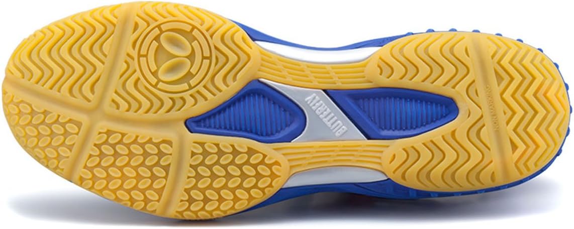 Butterfly Lezoline Mach Shoes - Professional Table Tennis Shoe, Shock Absorbing, Lightweight, Superior Grip, Great Comfort, Flexible, Durable Ping Pong Shoes